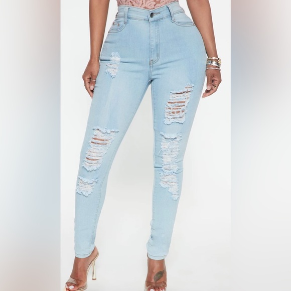 Fashion Nova Denim - Blue Jeans